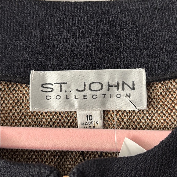 St. John Collection Animal Print Jacket NWT - Picture 3 of 5